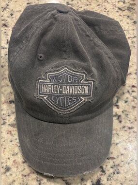 Harley Davidson Distressed Hat